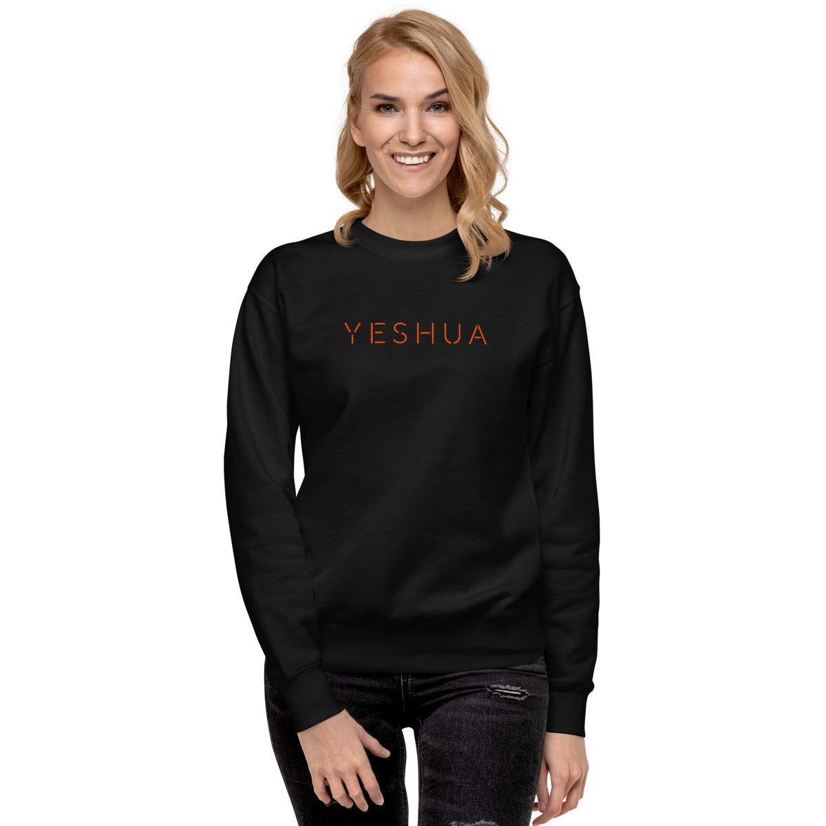 YESHUA Premium Embroidered Sweatshirt