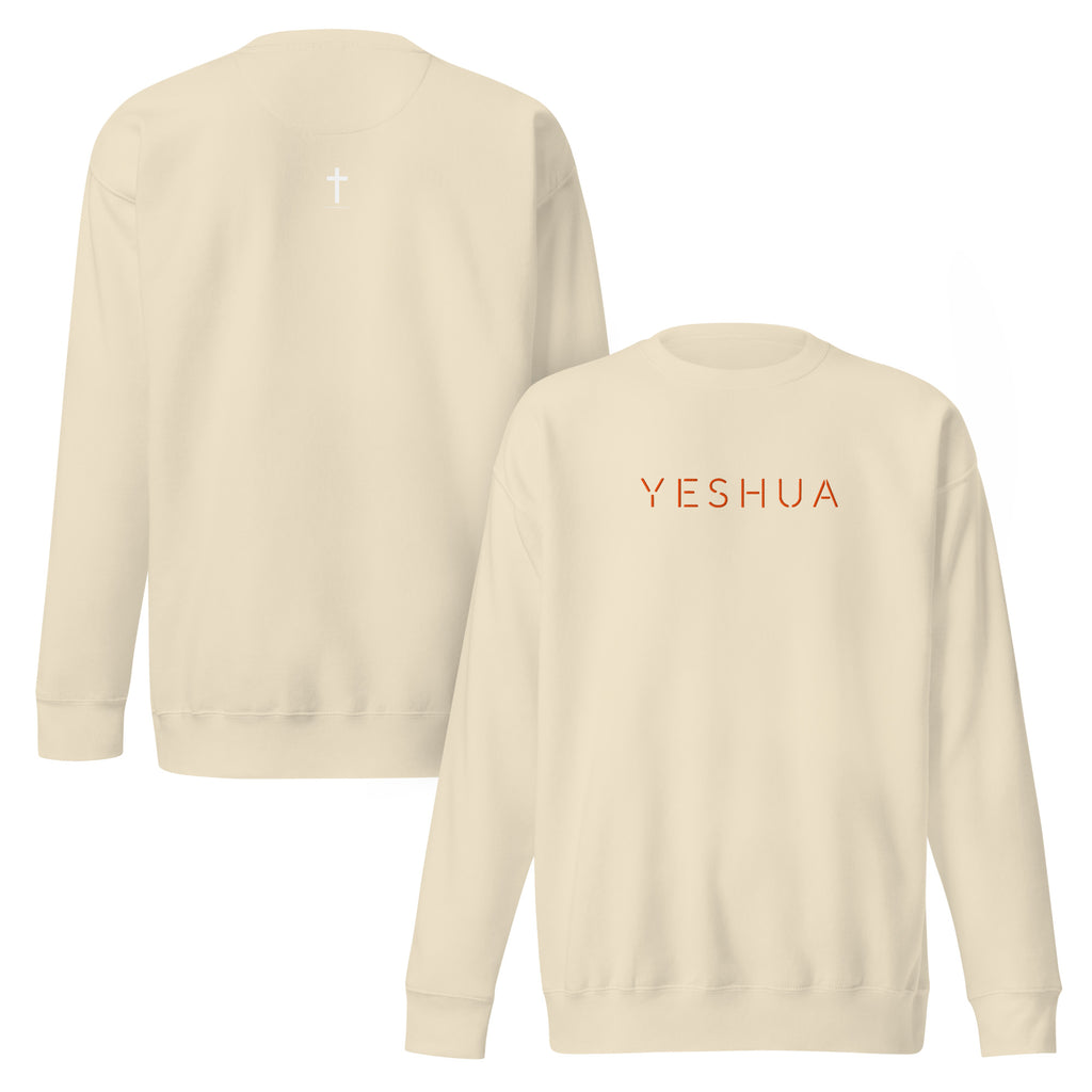 YESHUA Premium Embroidered Sweatshirt