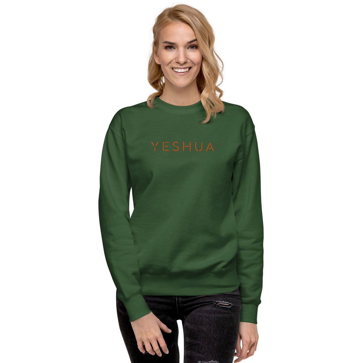 YESHUA Premium Embroidered Sweatshirt