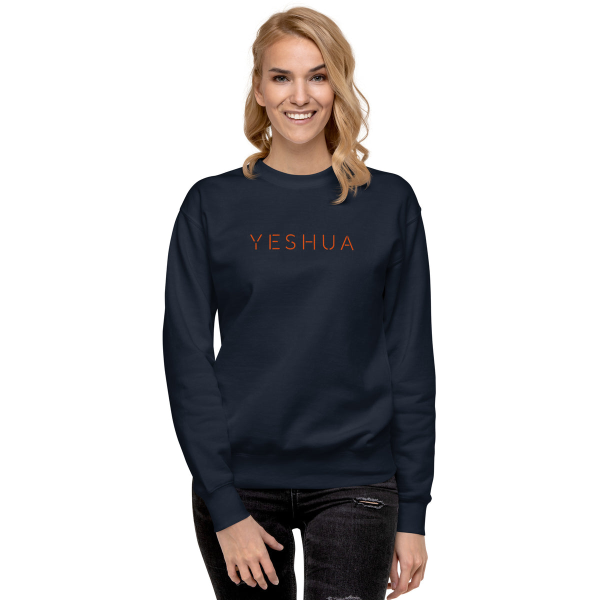 YESHUA Premium Embroidered Sweatshirt